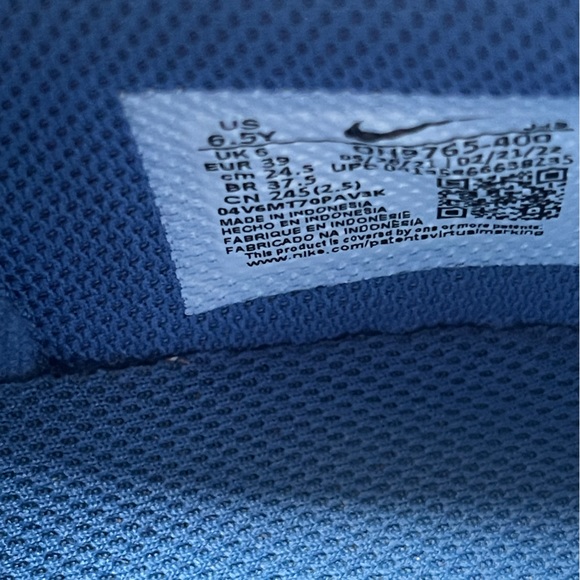 Nike Dunk Low Dark Marina Blue in good condition. - Picture 6 of 6